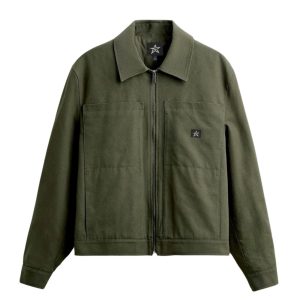 Jaket Canvas Kerja Unisex Model Boxy